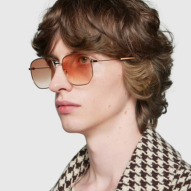 

DLL3558 Metal Sunglasses 2021 Fashion Women Sunglasses lentes de sol