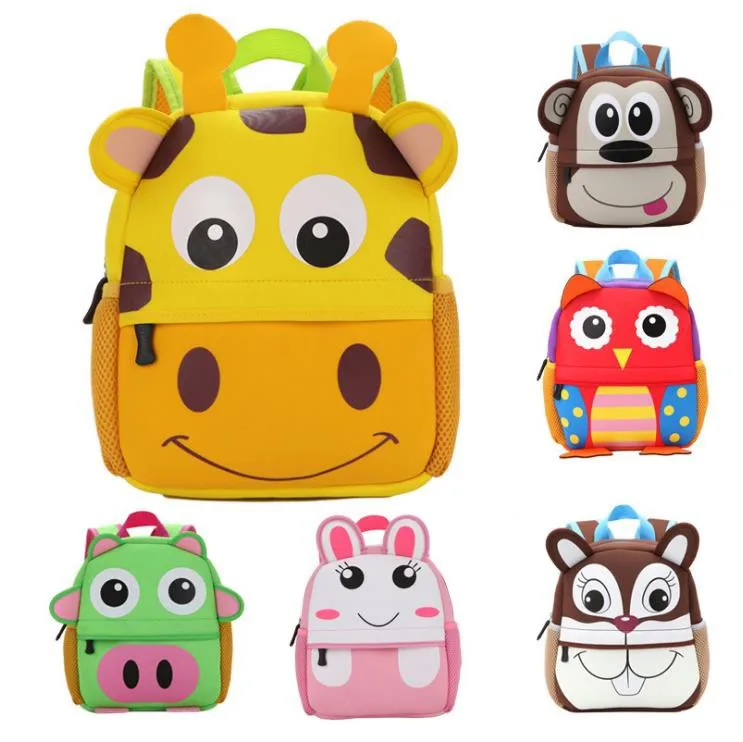 Wholesale Kids Animal School Bag Backpack - Buy School Bag,Animal ...