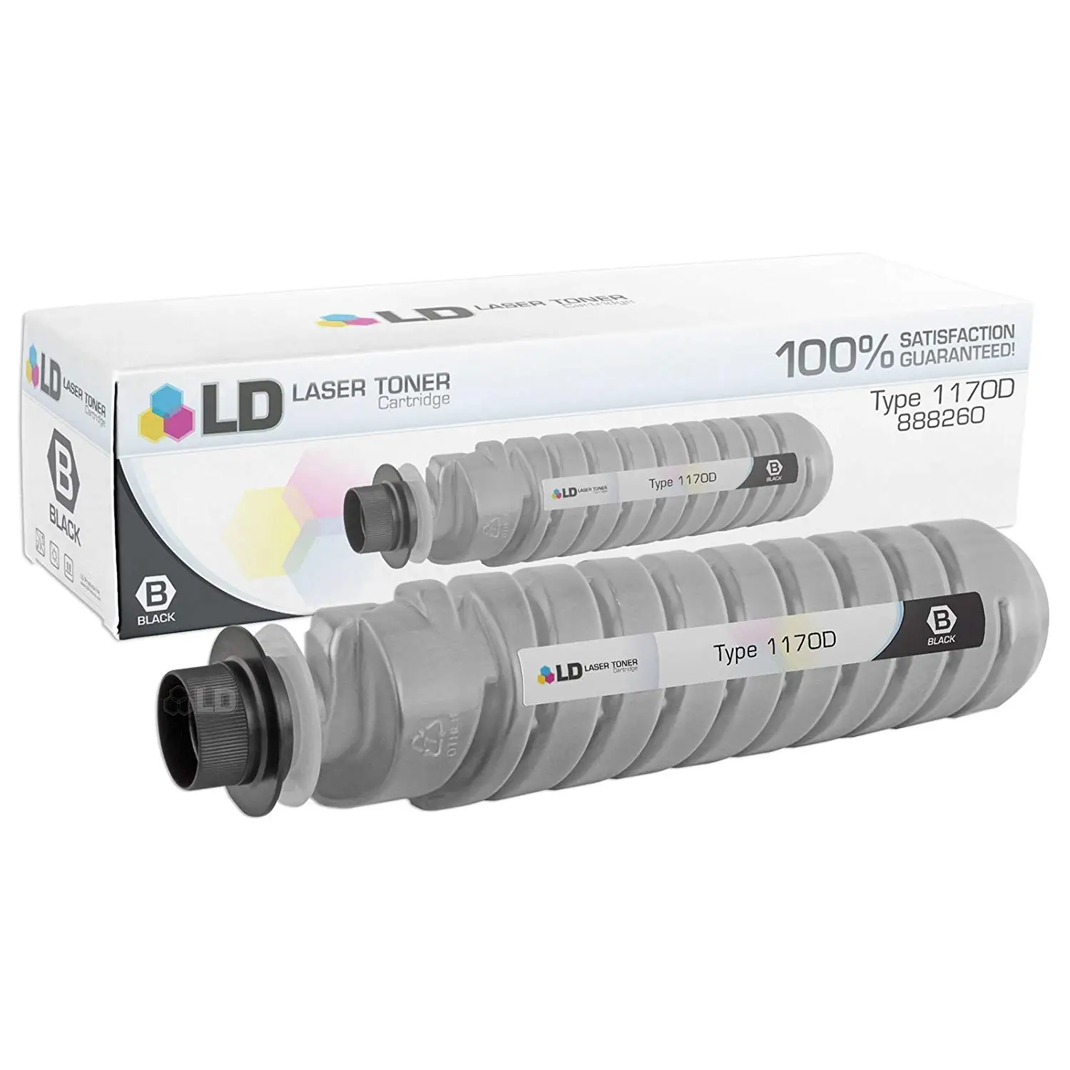 Get Quotations · LD Compatible Ricoh 888260 / Type 1170D Black Laser Toner Cartridge for Ricoh Aficio Gestetner,