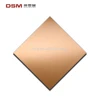 hot sale rose gold mirror colored etched stainless steel sheet 304 316l