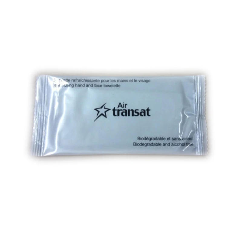 Wholesale Single Packed Airline Wet Tissues Refreshing Wet Towels Buy