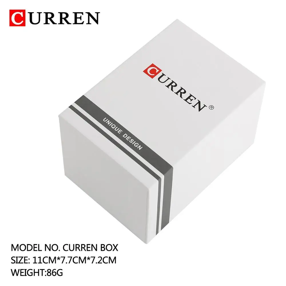 

CURREN Brand Watches Box Gift Watch Boxes (Box do not sell individually,it is selling together with watches), 3 colors