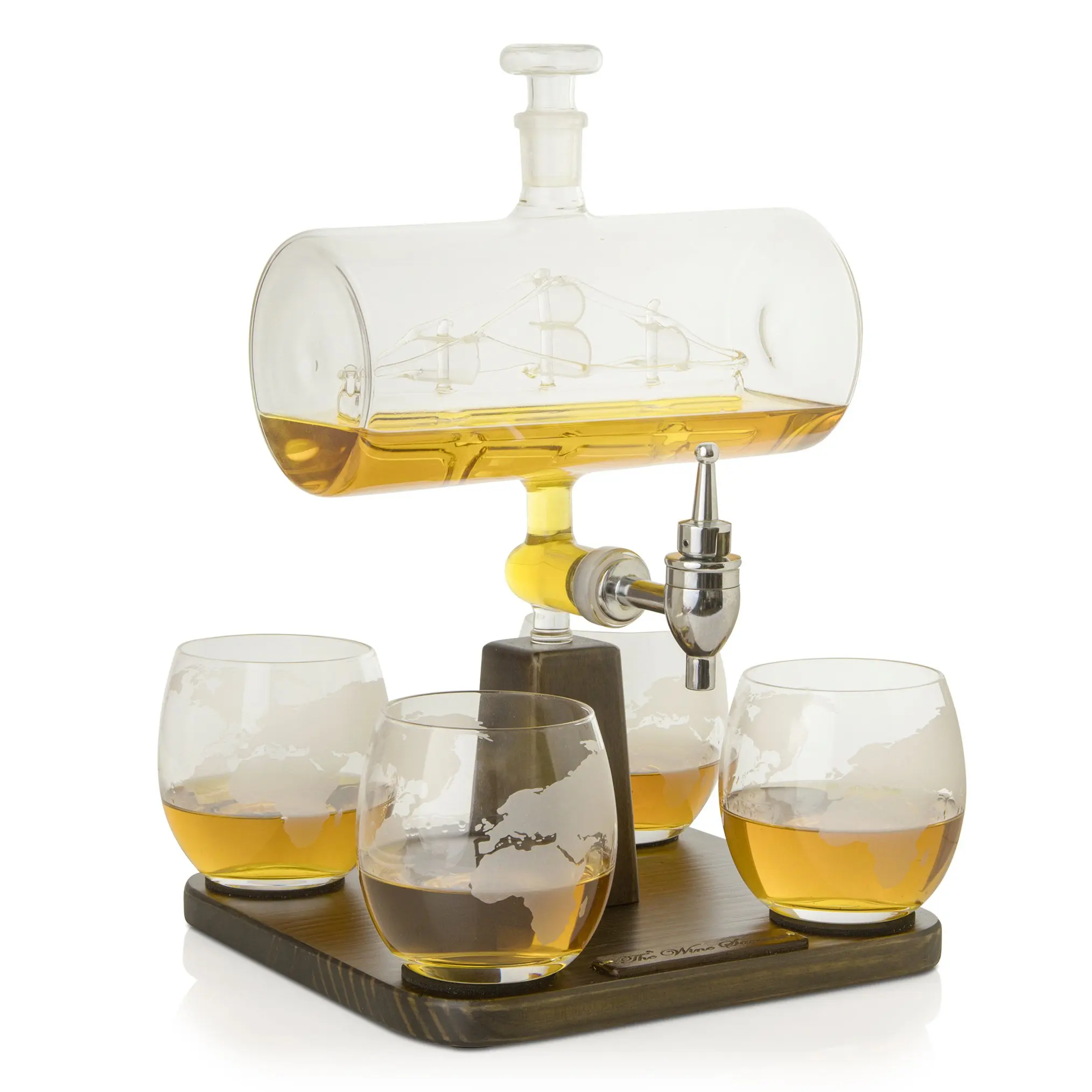 whiskey decanter set