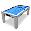 Modern Style 6 ft Dining Table / Pool Table Family Use MDF Billiard Table