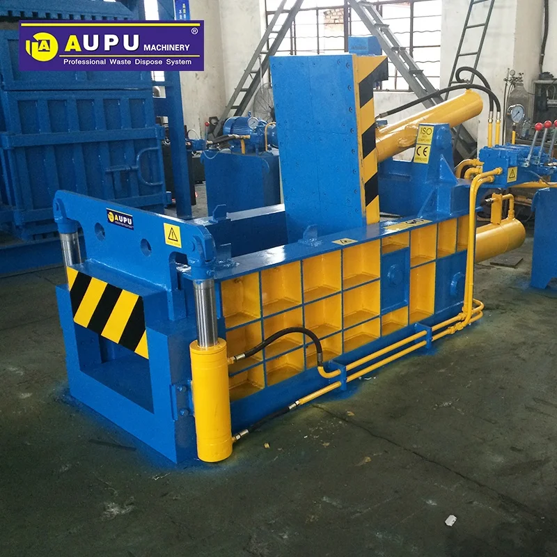 
Hot sale scrap metal aluminum cans compactor hydraulic baling press 