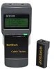SC8108 cable tester with electrical alligator clips & multimeter probes & test lead set