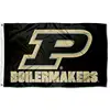 Custom Purdue Boilermakers Slant P Logo Flag