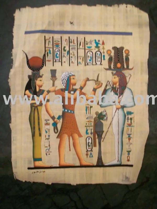 Egyptian hand-painted Papyrus Paintings