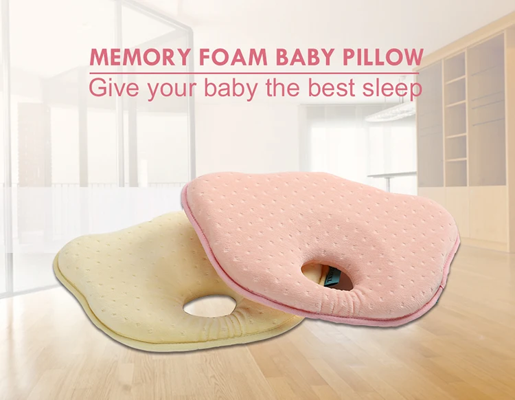 Cheap Custom Head Support Latex Infant Baby Pillow Wedge Pillow For