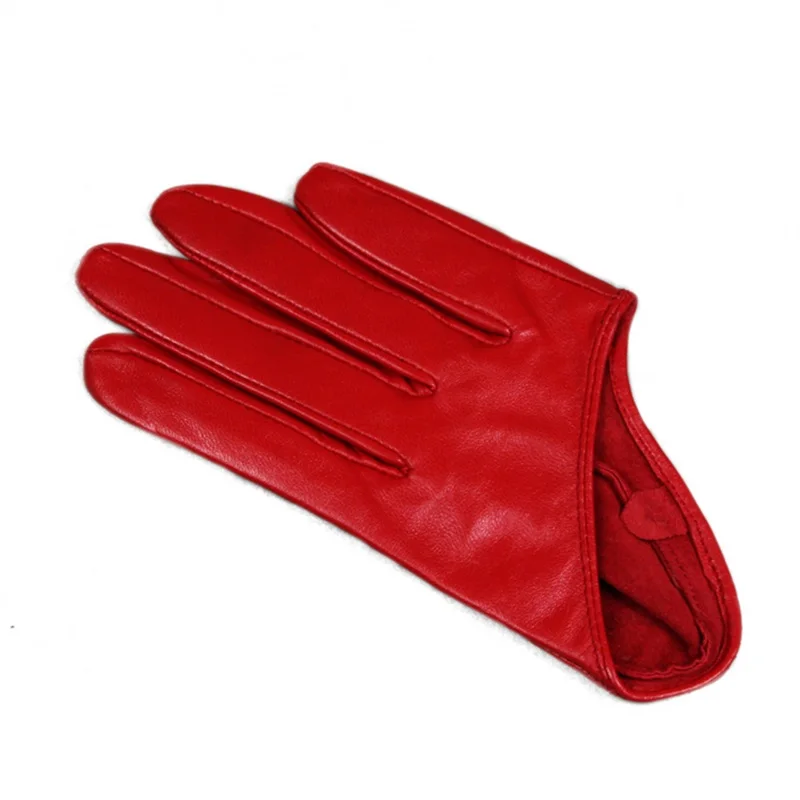 balmain leather gloves