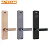 2019 Exquisite Biometric Smart Home Security Lock With Anti-theft Alarm Unlock By Fingerprint,Password,Card,Key
