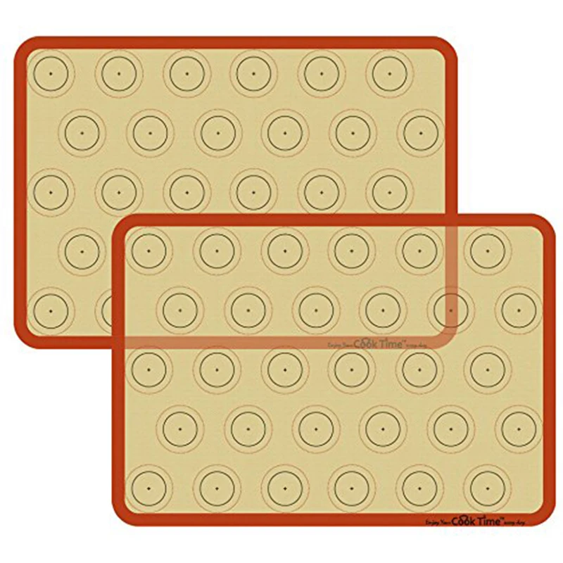 

2019 Amazon Best Seller Silicone Macaron Baking Mat Set, Custom color