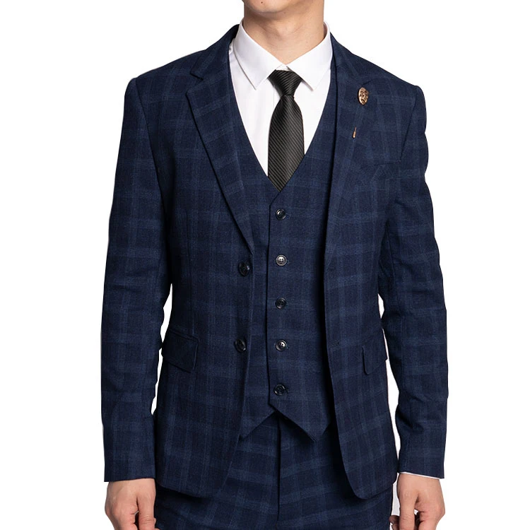 

New Fashion Customized Blue Business Blazer Suit for Men, Dark blue or as your requires.