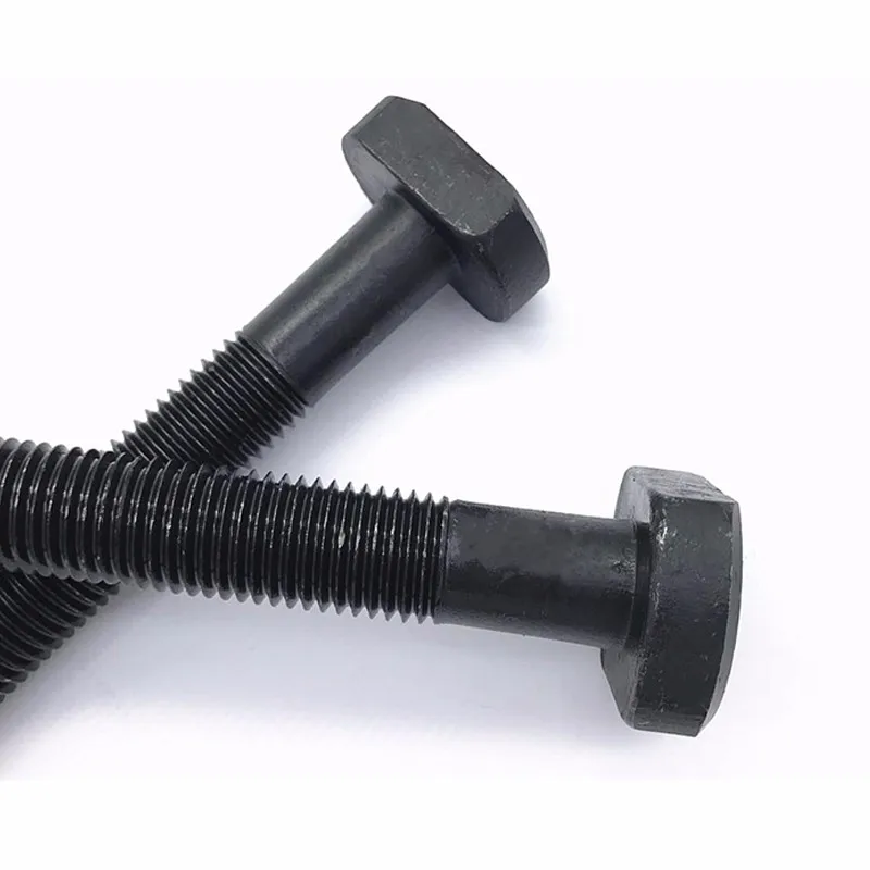 M20 Grade 10.9 Galvanized Steel Square T Slot Unf Thread Bolt Din787