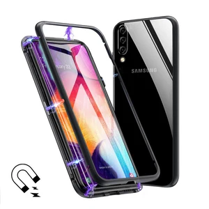 Clear Magnetic Phone Case Samsung Galaxy A50 A70 A60