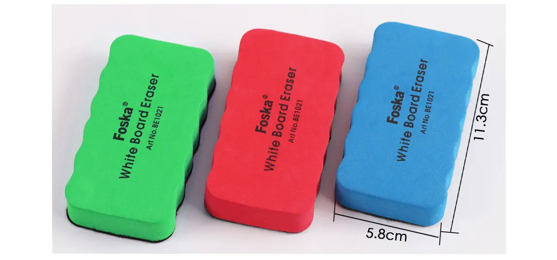 Foska Eva School Dry Erase Magnetic Fiber White Board Eraser - Buy ...