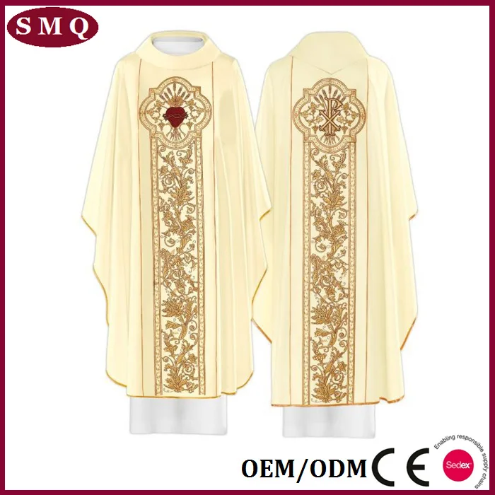 
Green Gothic Chasuble Year of Mercy 