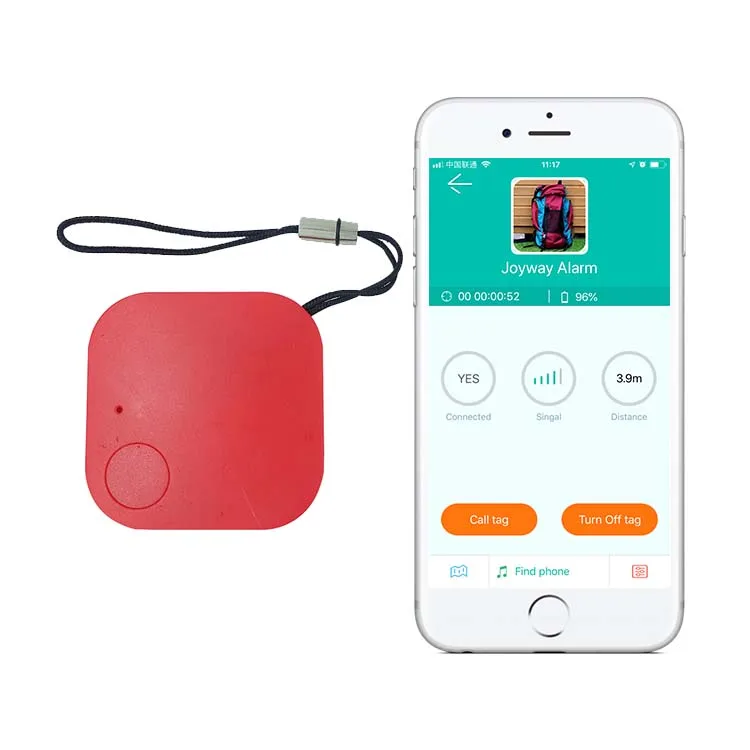 
Smallest Smart Bluetooth Key Finder Tracker Anti Lost Alarm ITAG Key Finder 