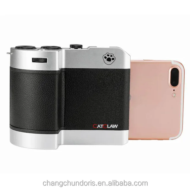 

Portable Catclaw Phone Shooting Controller Take Photo Accessory 4.7/5.5" Camera Grip for iPhone, Black