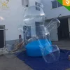 NEW IDEAS inflatable bear for Christmas inflatable transparent Christmas Bear with LED lighting