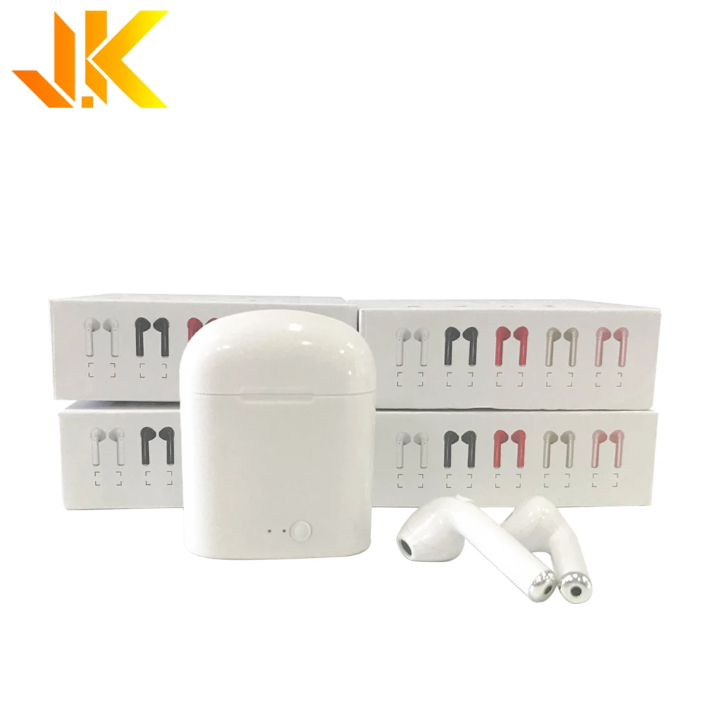 Free shipping bluetooth headset headphone,mini bluetooth headset I7S TWS,portable headphone high quality