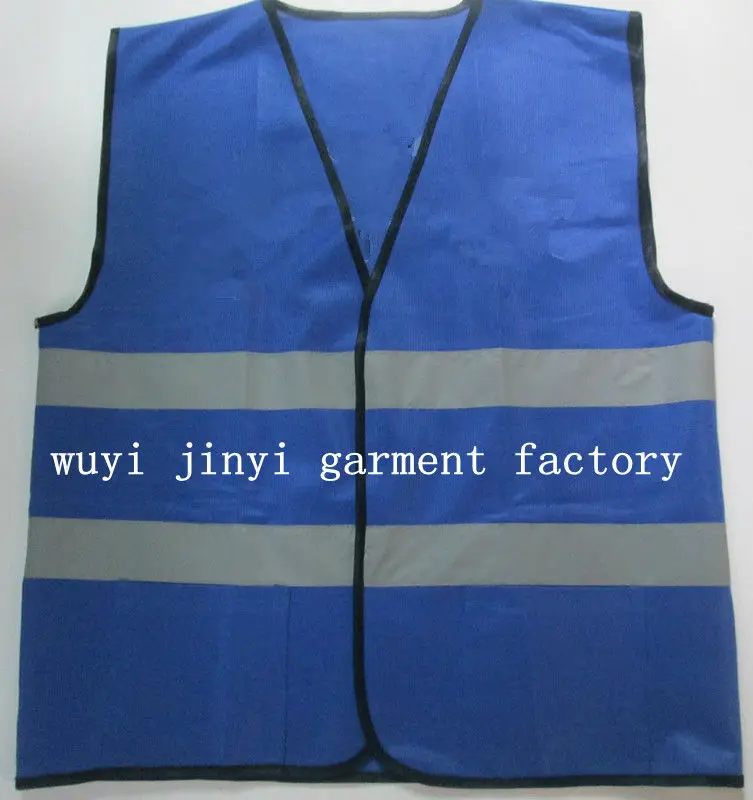 Glow In The Dark Reflective Fluorescent Blue Safety Vest With High Visibility Buy Glow In The Dark Blue Safety Vest Hi Vis Reflective Vest Product On Alibaba Com