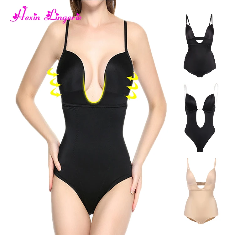 

U Style Seamless Girdle Black Body Suit Shapewear Body Slim Shaper