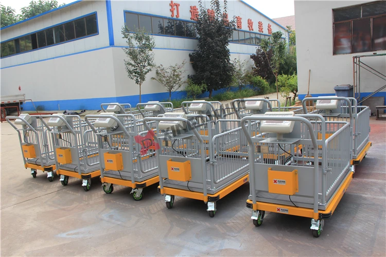 Livestock Pig Weighing Scale Weighing Scale For Pig Removable Trolley