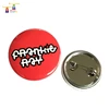 Customized Wholesale Price Blank Round Tin Badge Button With Heart Shape Gold Clothes Lapel Pin Badges Of Game Resident Evil
