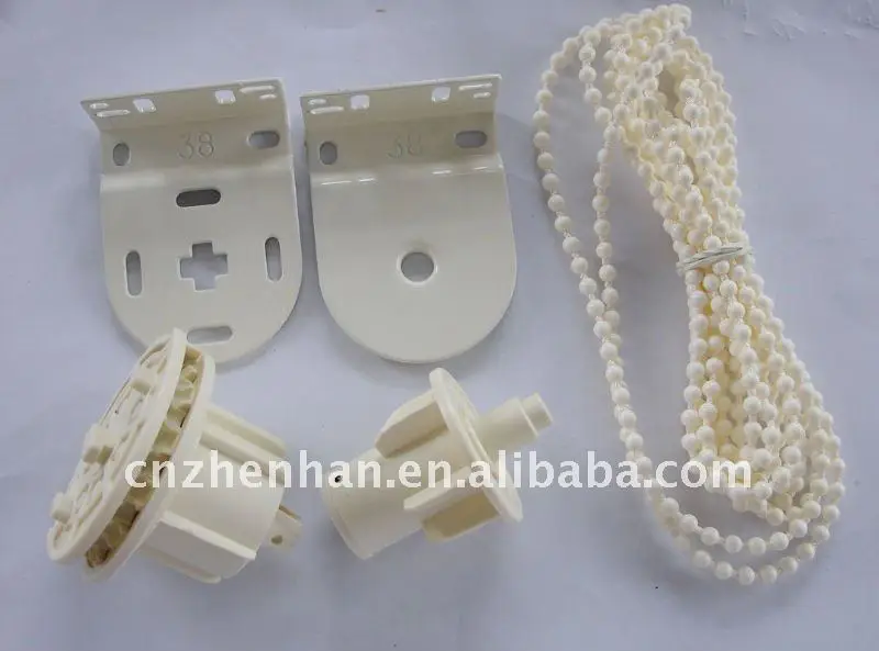 IVORY COLOURED PLASTIC CONTROL CHAINS FOR ROLLER HOLLAND VERTICAL BLIND 