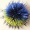 Pompon Natural Real Hat Poms Raccoon Pom Pom Ball Scarves With Fur Pom-Poms