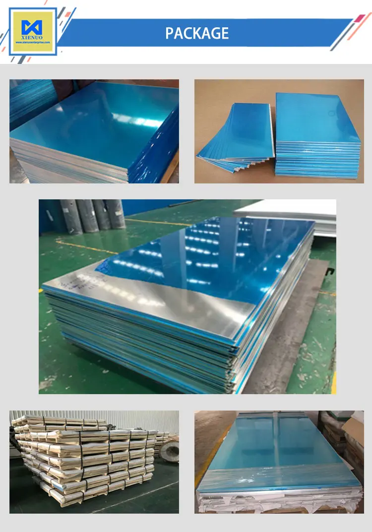 Different Sizes Aluminum Sheet With Paper