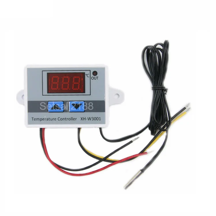 Xh-w3001 W3001 Led Digital Thermostat Temperature Controller Control ...