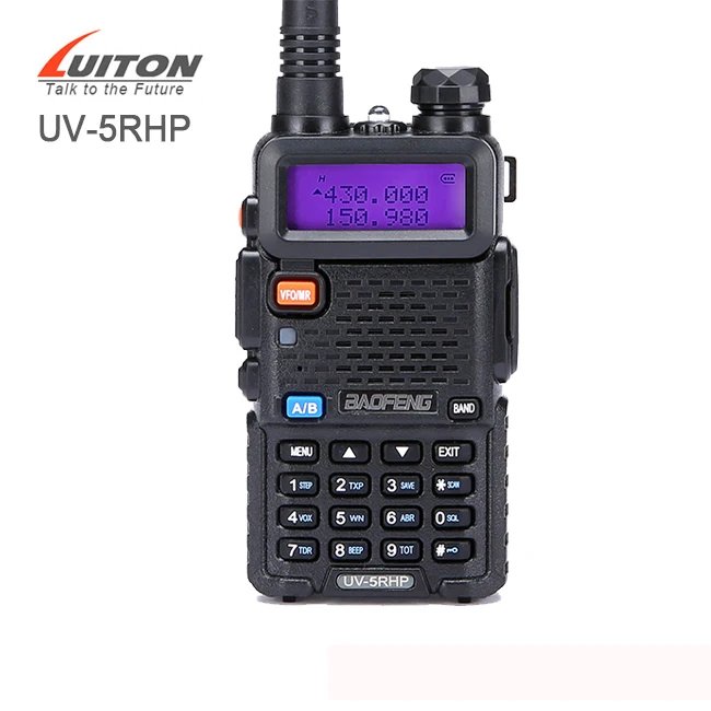 WalkieTalkie BAOFENG UV-5RHP Dual Band Handheld Walkie-Talkie with High Power Baofeng radio