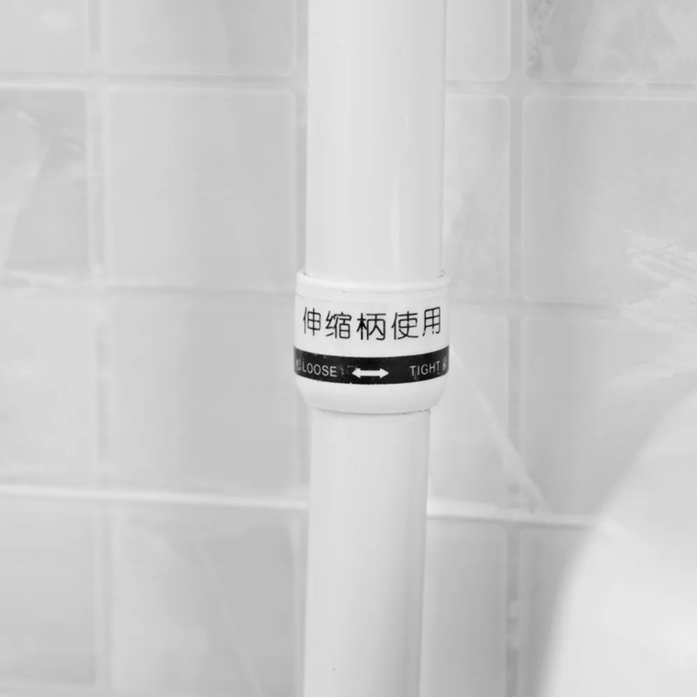 4-tier height adjustbale telescopic plastic bath corner caddy