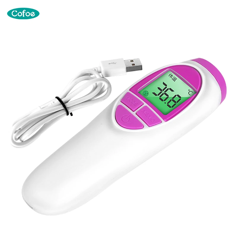 Hot selling Backlight Digital Non contact forehead infrared thermometer