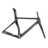46cm / 48cm / 50cm / 52cm / 54cm No decals Customize Logo Carbon Fiber Raw Material Carbon Road Bike Frame