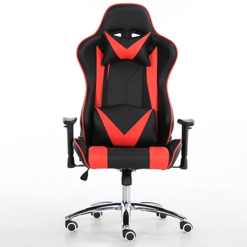 Racing Car Style Gaming Chair With Thick Padded Bucket Seat And