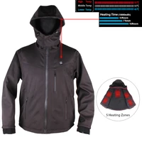 

Lightweight and Warm Infrared USB battery Heated Jacket clothing for outdoor