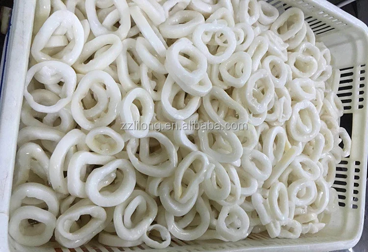 IQF and bulk pack dosidicus gigas frozen calamari squid ring