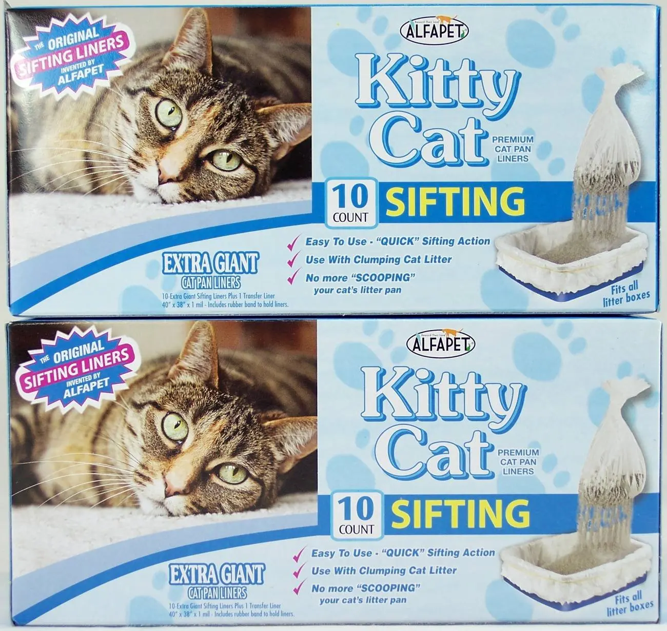 sifting litter box liners