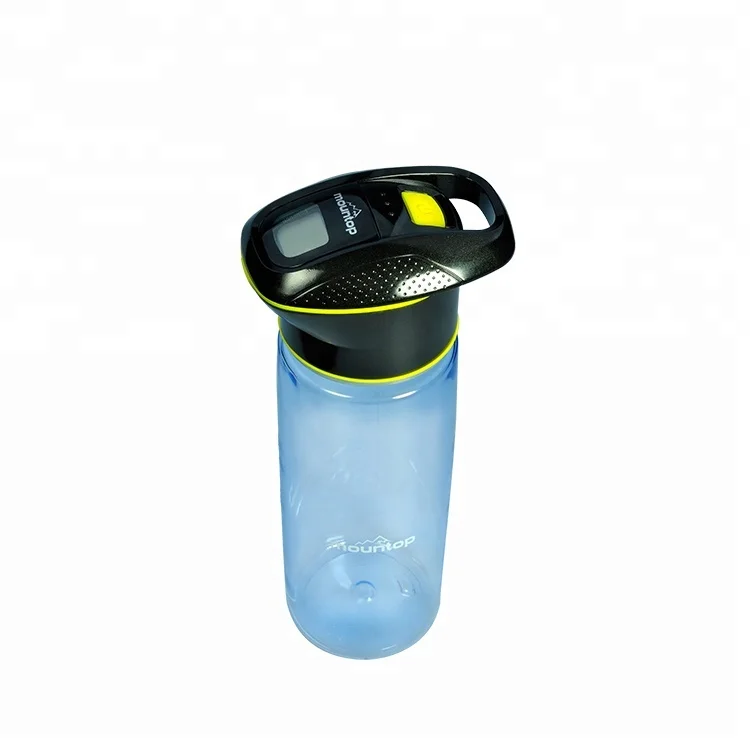 

Amazon Top Seller 2021 LED Light UV Sport Bottle Camping Water Bottle with Filter, Blue