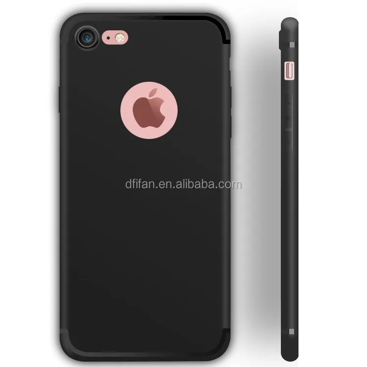 

DFIFAN Factory Cell Phone Case for Iphone 7 Case Cellphones Accessories Matte Black Case for Apple iPhone 7 Cover cases, As the pictures