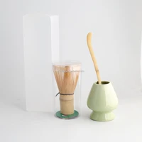 

Hotsale tea ceremony Bamboo tea whisk stand chasen gift set