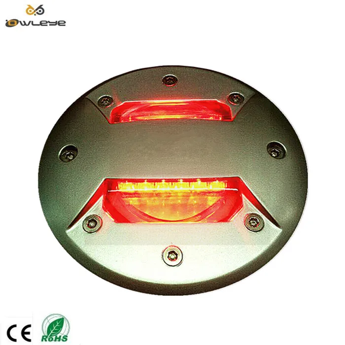 Driveway Led Traffic Blinking Cat Eye Light Ip68 Safety Aluminum Road