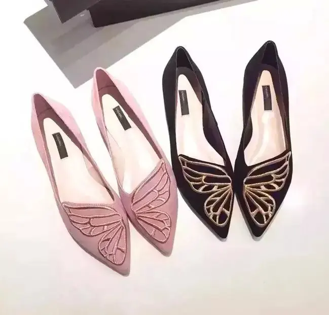 

Sexy lady shoe womens flat shoes, Pink/black/blue/red