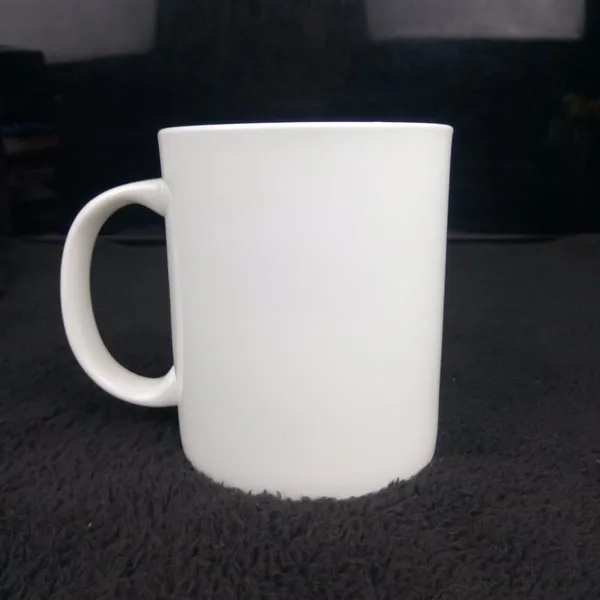 
Custom logo print coffee cup white ceramic mug for sublimation 
