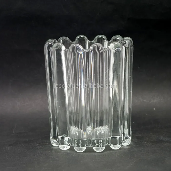 Beautiful Crystal Glass Candle Containers Jars Buy Beautiful Glass
