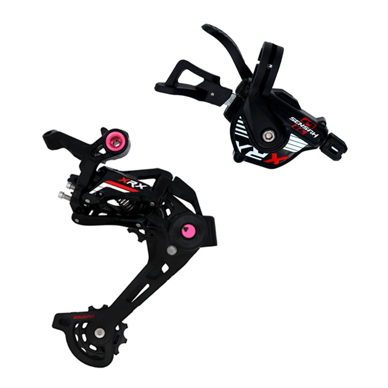 

MTB 1 x 12 speed rear Derailleur Mountain Bikes 12s Derailleur Group groepset, Black