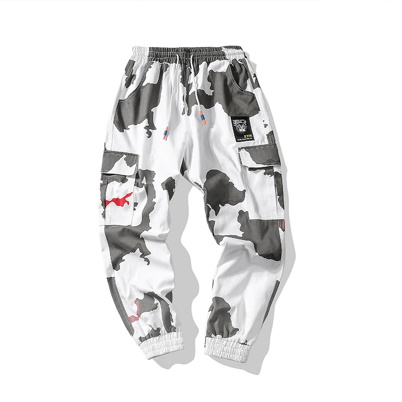 

2019 new arrival fashion men track pants, Gray and yellow